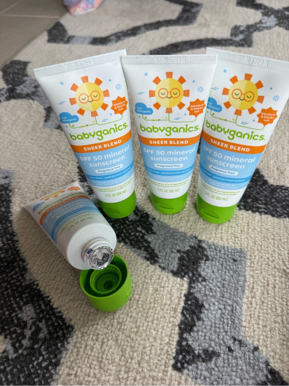 Sheer Blend SPF 50 Mineral Sunscreen - White (3 fl oz)